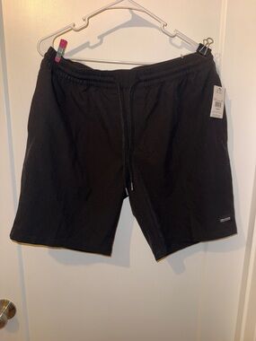 Volcom Black Casual Shorts with Branded Hem Patch